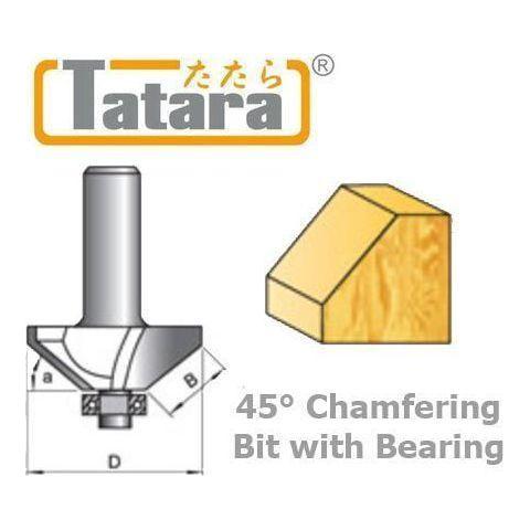 Tatara Chamfering Router Bit with Bearing - Goldpeak Tools PH Tatara Tatara Chamfering Router Bit with Bearing - Goldpeak Tools PH Tatara